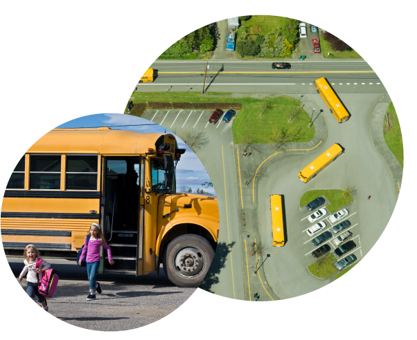 Tracking buses with student transportation software