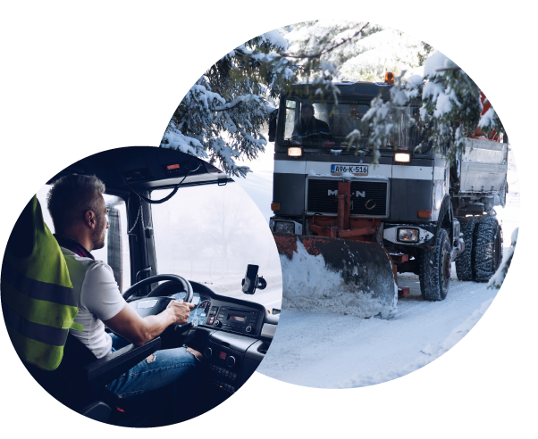 Snow removal employee software