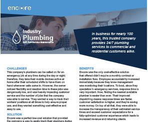 Plumbers software use case
