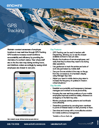 GPS Tracking one-pager
