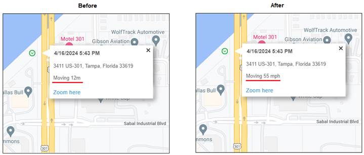 A screenshot of a map